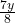  \frac{7y}{8} 